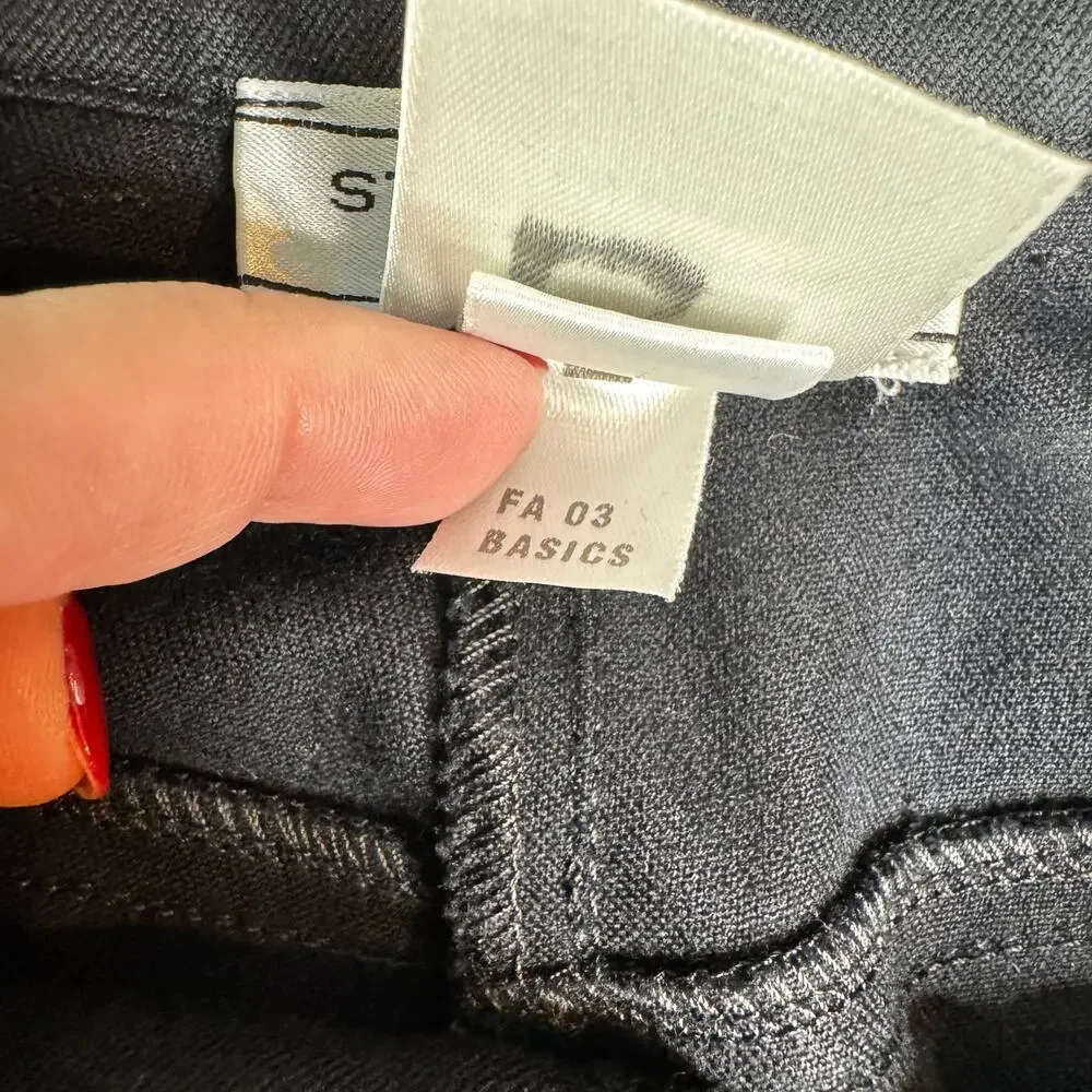 St. John Sport by Marie Gray Women's sz 12 Five Pocket Black Pant Stretch